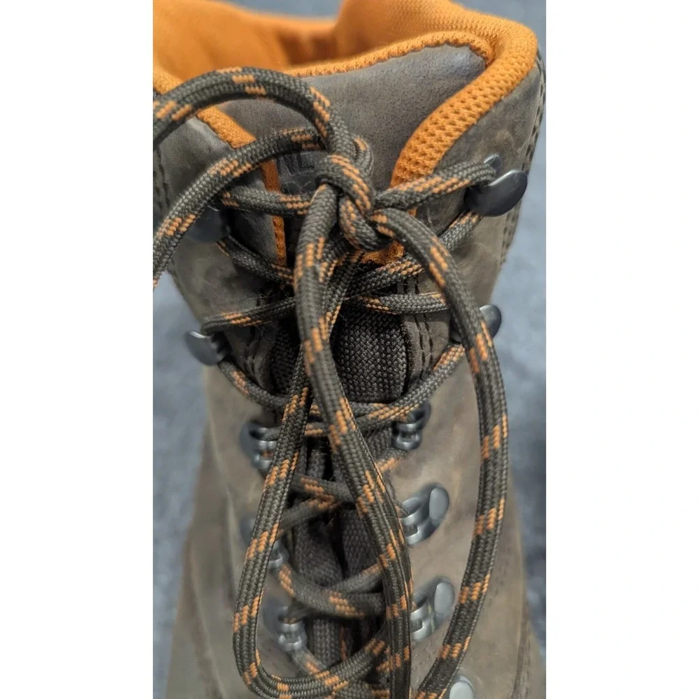 Wolverine Boots Mens 12 EW  Brown Leather Waterproof‎ Steel Toe ASTM F2413